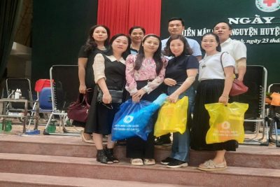 Hiến máu tình nguyện là một nghĩa cử cao đẹp